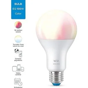 WiZ Connected Bombilla WiFi inteligente A21 de alto_3