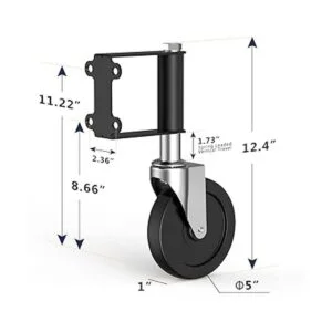 Ronlap Ruedas de puerta para puerta de madera rueda_4