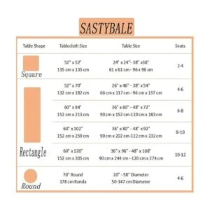 Mantel de Navidad rectangular mantel jacquard a prueba de_6