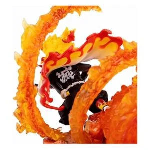 Demon Slayer Rengoku Kyoujurou Figura de estatua modelo_4