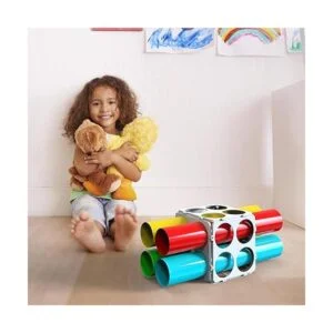 Baspoom Estante de almacenamiento de vinilo organizadores_6