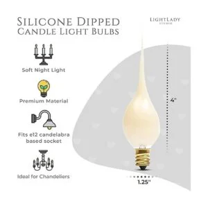 LightLady Studio Bombilla decorativa de silicona color_2