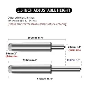 Reemplazo de cilindro de silla de oficina de 5.5 pulgadas_2