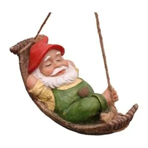TERESAS COLLECTIONS Bonitos gnomos de jardín para colgar_1