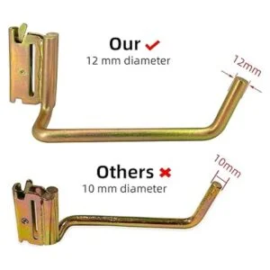 Paquete de 2 ganchos de pala resistentes ETrack para_2