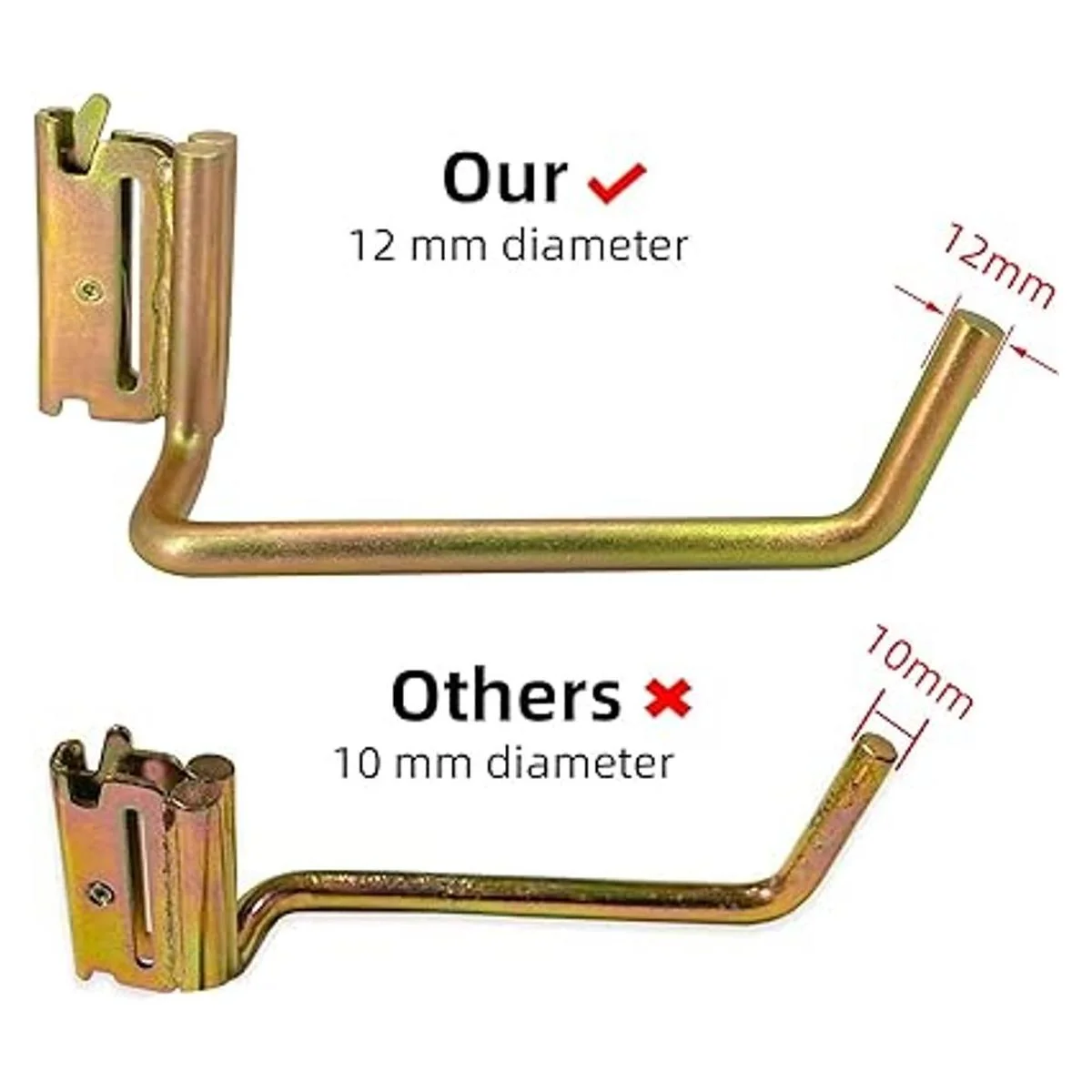 Paquete de 2 ganchos de pala resistentes ETrack para_2