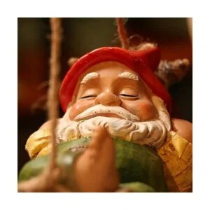 TERESAS COLLECTIONS Bonitos gnomos de jardín para colgar_3