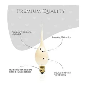 LightLady Studio Bombilla decorativa de silicona color_4