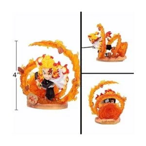Demon Slayer Rengoku Kyoujurou Figura de estatua modelo_2