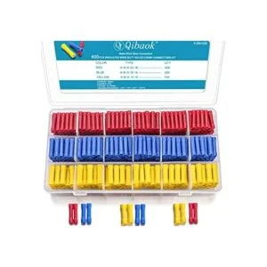 600 conectores de crimpado de empalme a tope conectores_1