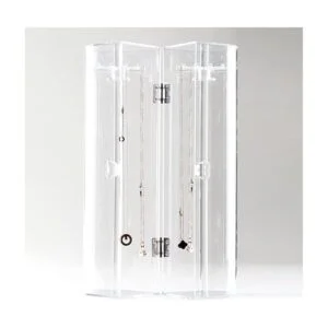 Soporte tubular giratorio de acrílico para almacenamiento_5