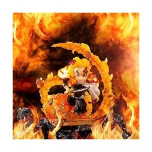 Demon Slayer Rengoku Kyoujurou Figura de estatua modelo_6