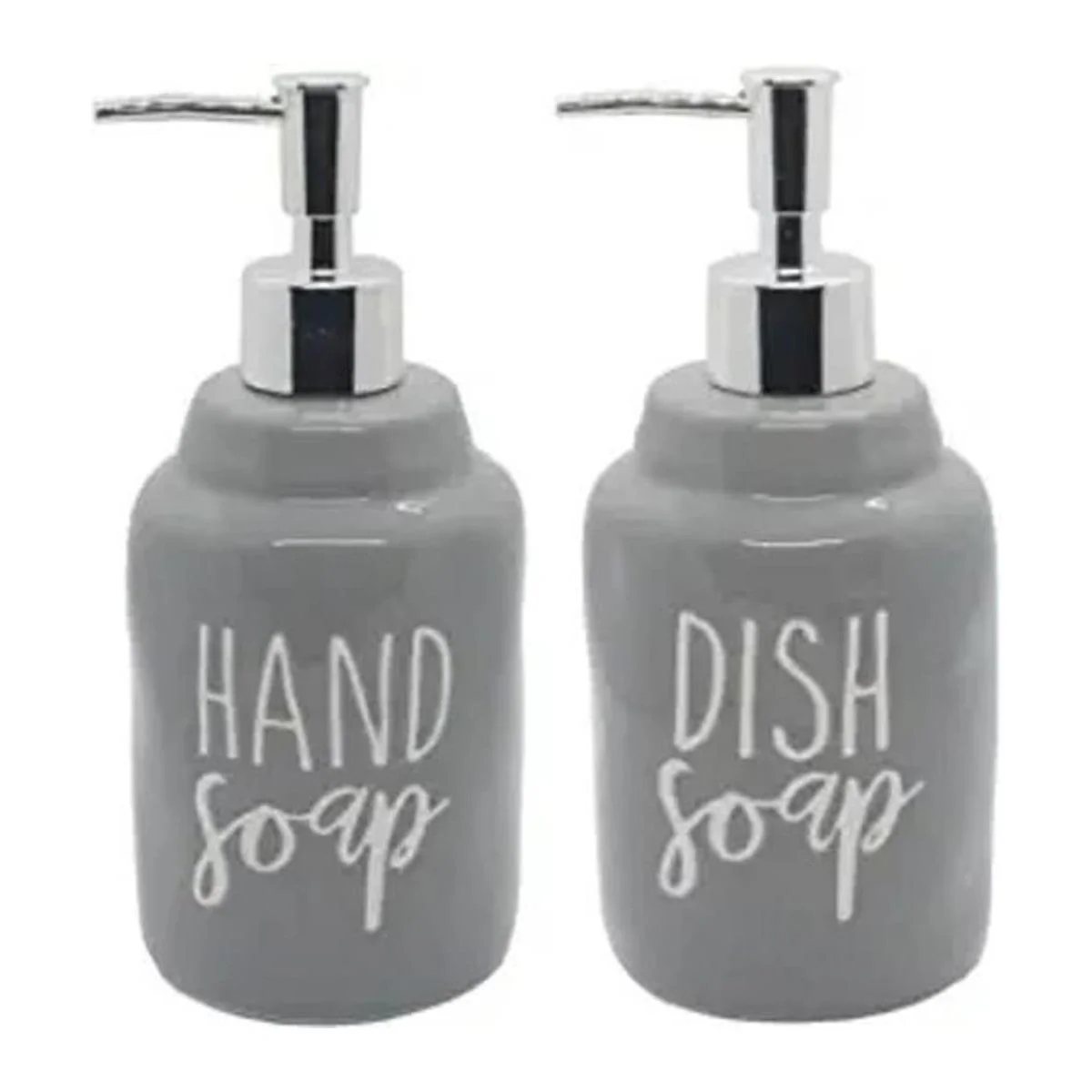 Juego de 2 dispensadores de jabón de manos y jabón de_1