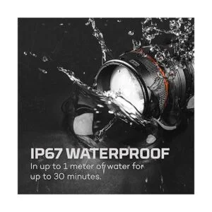 NEBO Newton potente linterna de mano LED AA batería_6