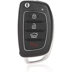 HZMONSTAR Llavero remoto de 4 botones mando a distancia_1