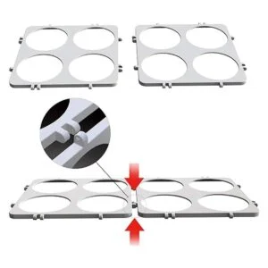 Baspoom Estante de almacenamiento de vinilo organizadores_4