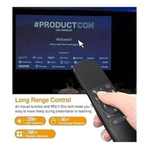 ELISWEEN Presentador inalámbrico remoto RF 2.4 GHz USB_6