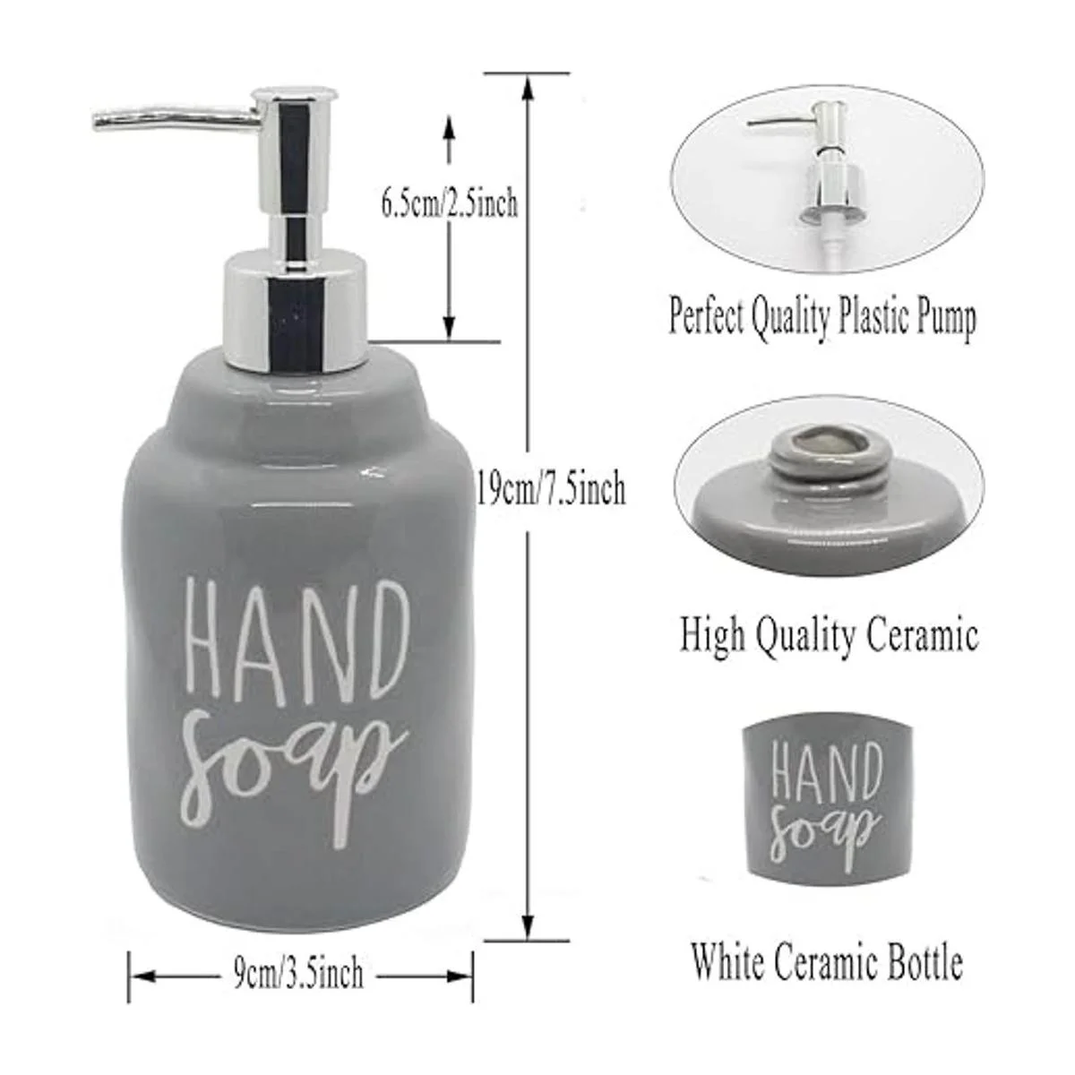 Juego de 2 dispensadores de jabón de manos y jabón de_2