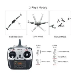 Eighteenup Radiolink BymeD Controlador de vuelo RC Delta_3
