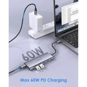 LENTION Hub USB C con salida HDMI 4K 4K a 60Hz 4 USB_6