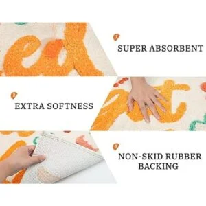 UIOIU Get Naked Tapete de baño rosa divertido y lindo_6