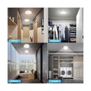 TOOWELL Lámpara de techo LED con sensor de movimiento_2