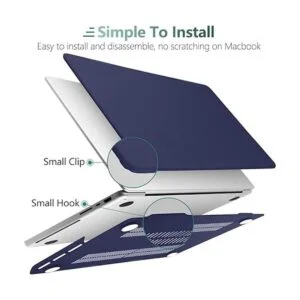 MEEgoodo Funda para MacBook Pro de 16 pulgadas A2485 M1_5