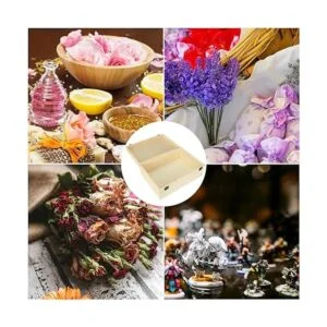 DAJAVE Caja de madera sin terminar caja de madera grande_6