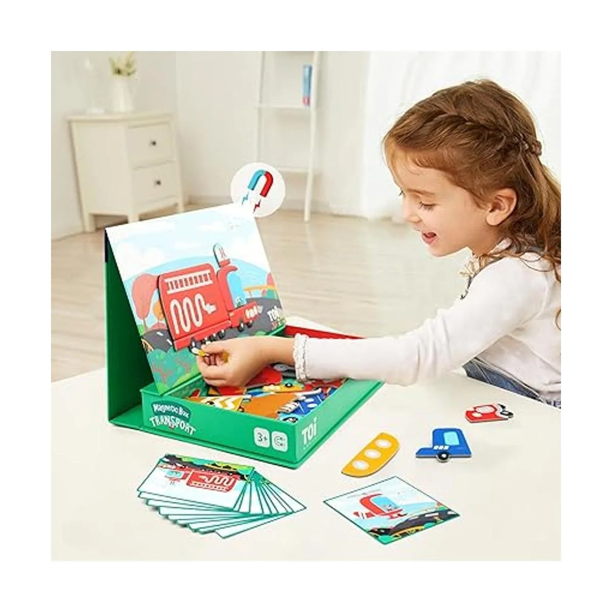 Toi Juguetes magnéticos para niños cajas de rompecabezas_2