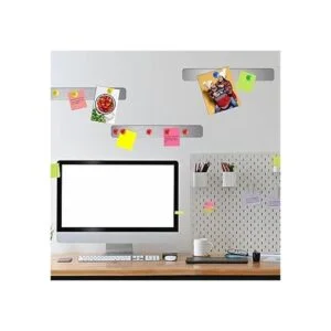 Juego de 6 tiras magnéticas de hierro inoxidable sin marco_5