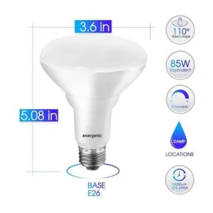 Energetic Bombillas LED empotrables BR30 equivalente a_4