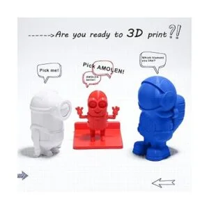 AMOLEN Filamento de impresora 3D filamento PLA paquete de_2