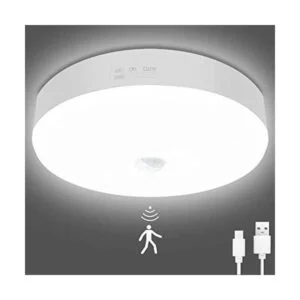 TOOWELL Lámpara de techo LED con sensor de movimiento_1