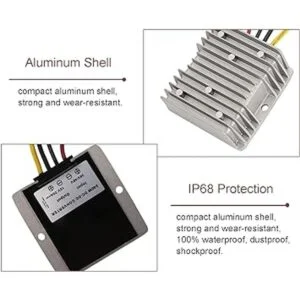 Convertidor de carrito de golf de 48 V 36 V a 12 V_4