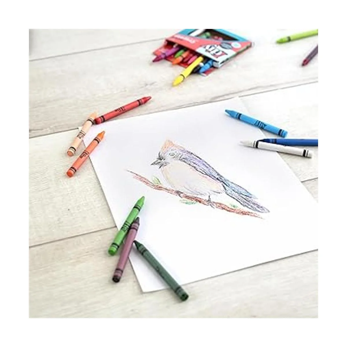 IDIY Cajas envueltas individualmente con crayones de cera_6