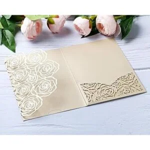 20 piezas de bolsillo para tarjetas de invitaciones de_5