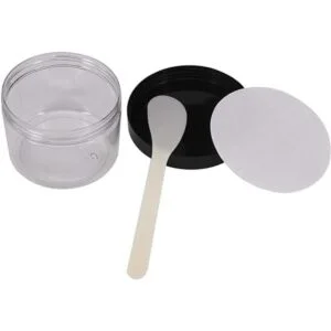 ZMYBCPACK Paquete de 24 tarros redondos de plástico_3