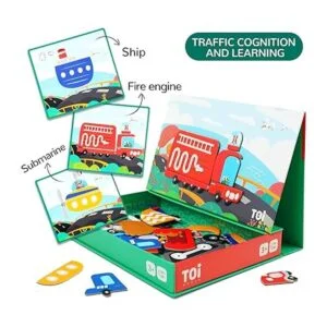 Toi Juguetes magnéticos para niños cajas de rompecabezas_3