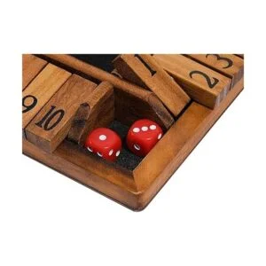 Crobyi Juego de mesa de madera de 4 vías para 14_3