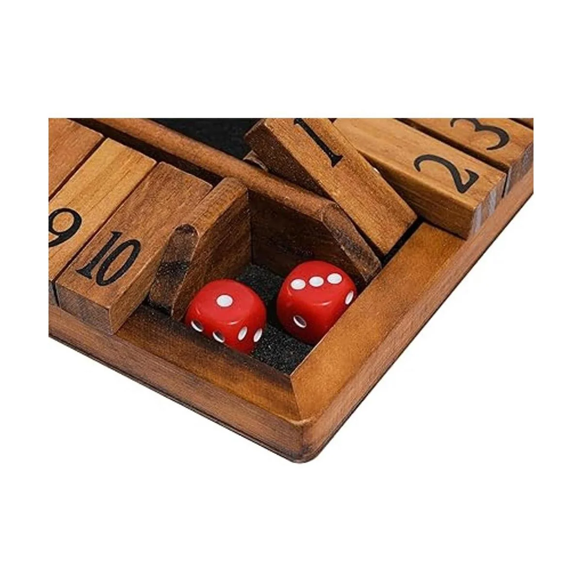 Crobyi Juego de mesa de madera de 4 vías para 14_3