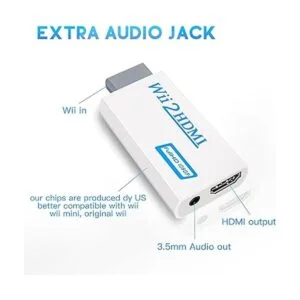 Kit de accesorios 4 en 1 para Wii adaptador de fuente de_2