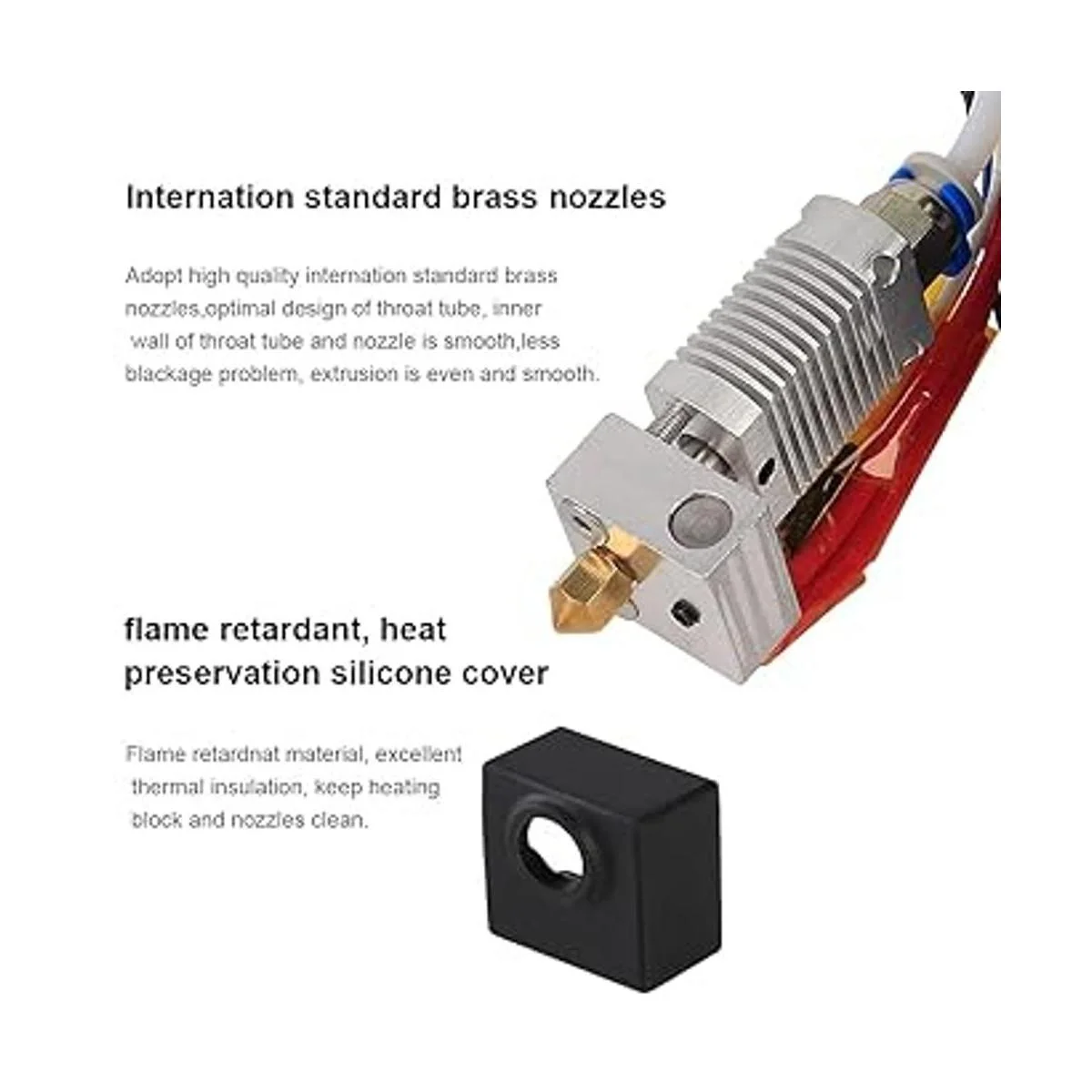 Creality Original Ender 3 V2 Extrusora montada MK8 Hotend_3