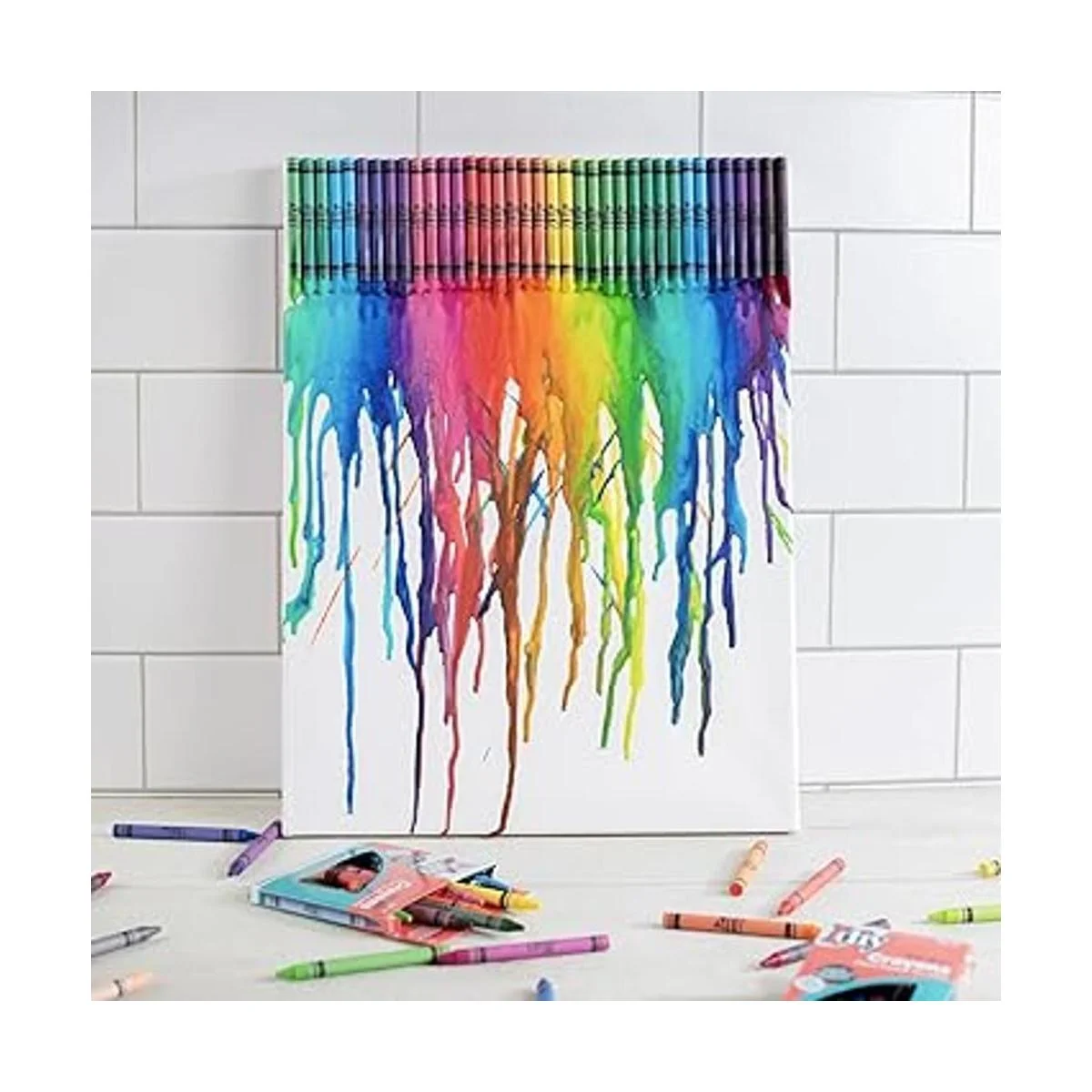 IDIY Cajas envueltas individualmente con crayones de cera_3