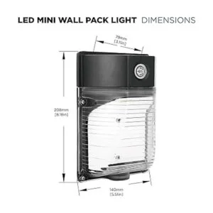 Paquete de luz LED de pared de 25 W 3000 lm 5000 K luz_3