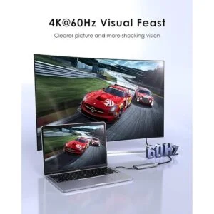 LENTION Hub USB C con salida HDMI 4K 4K a 60Hz 4 USB_3