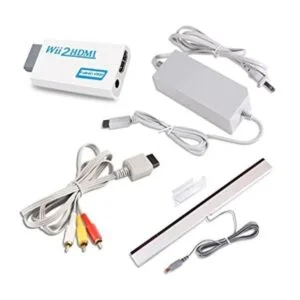 Kit de accesorios 4 en 1 para Wii adaptador de fuente de_1