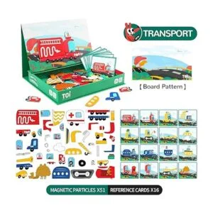 Toi Juguetes magnéticos para niños cajas de rompecabezas_4