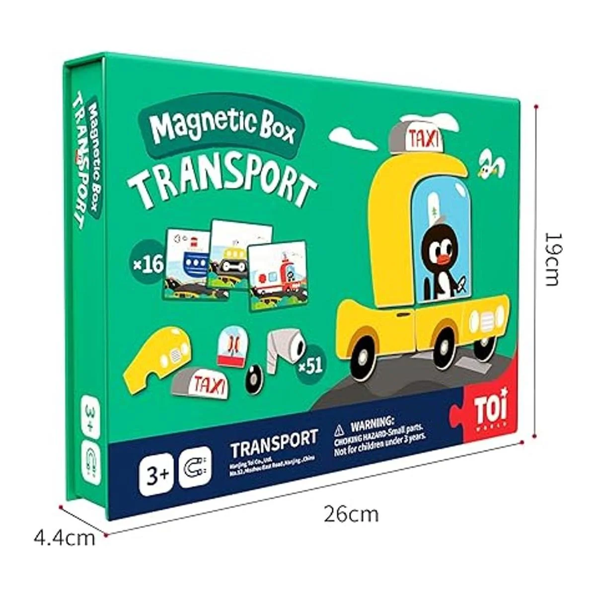 Toi Juguetes magnéticos para niños cajas de rompecabezas_5