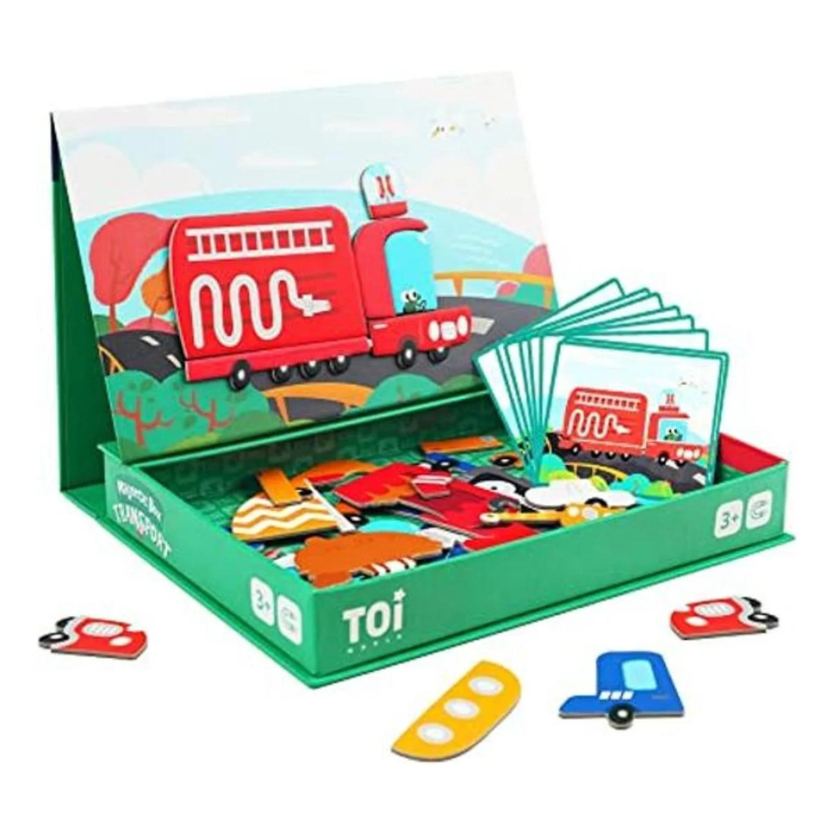 Toi Juguetes magnéticos para niños cajas de rompecabezas_1