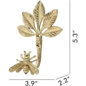 SOFFEE DESIGN Juego de 2 ganchos de metal para colgar en_4